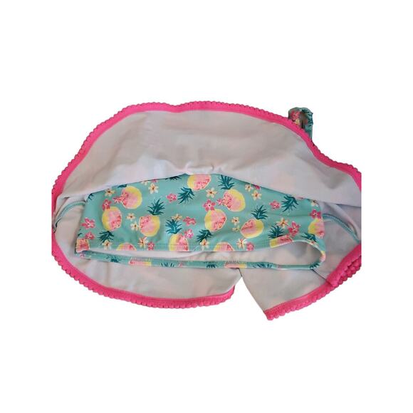 Nicole Miller Girls 2 Piece Bikini Swimsuit Size L (10-12) - Picture 3 of 5